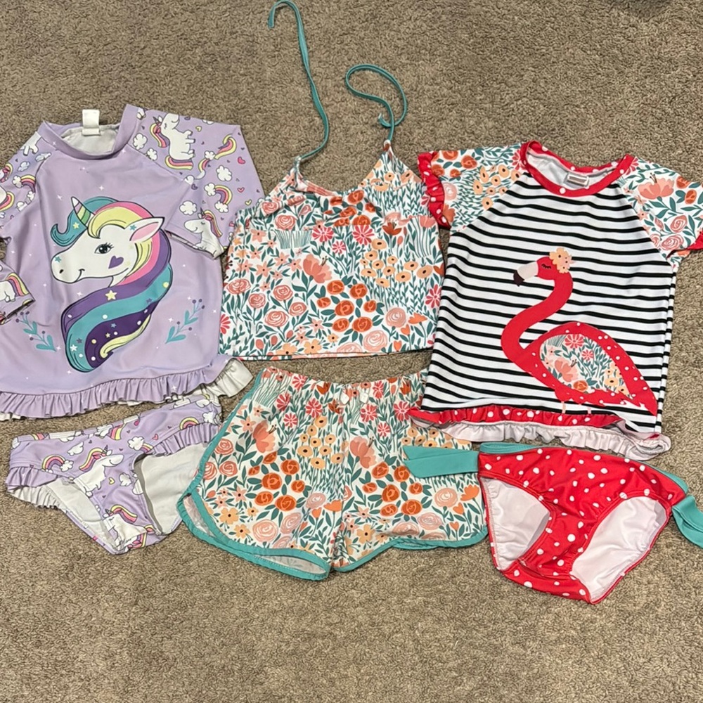 Lot of Kids' Swimwear Set